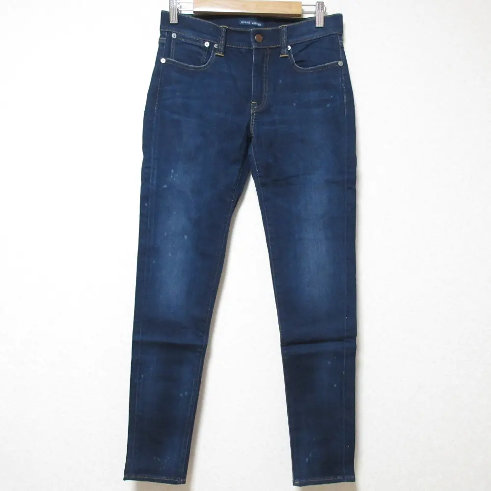 RALPH LAUREN ラルフローレン SULLIVAN SUPPER SKINNY ストレッチ ペイント スキニー デニムパンツ ジーンズ W29 インディゴ
