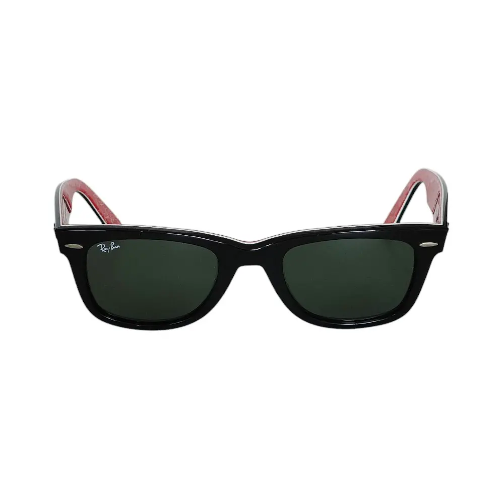 Ray-Ban レイバン WAYFARER ウェイファーラー アジアンフィット セルフレーム サングラス 眼鏡 アイウェア RB2140-A 50□22 ブラック