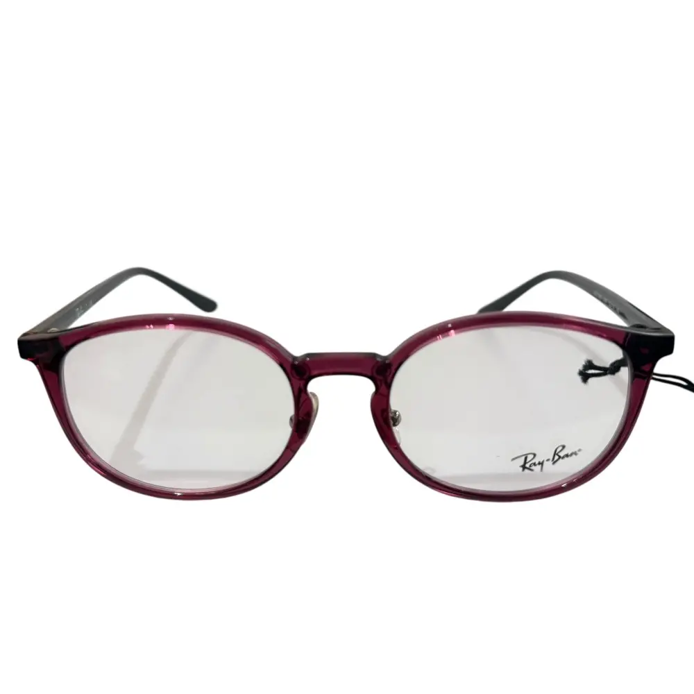 Ray-Ban レイバン セルフレーム ボストン メガネフレーム 眼鏡 アイウェア RB7150D 52□19-145 パープル×グレー