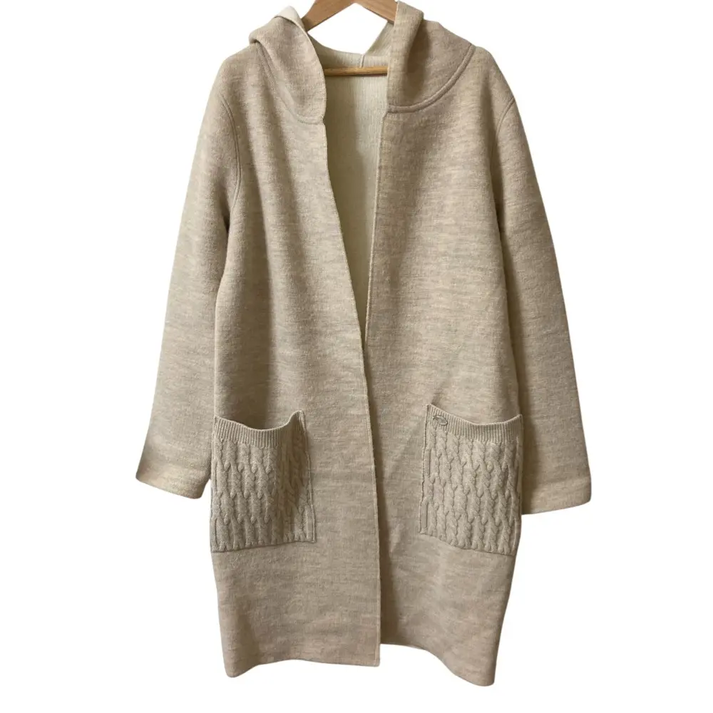 Rene ルネ カシミヤブレンド ウールニットコート コーディガン 6742340 34サイズ ベージュ