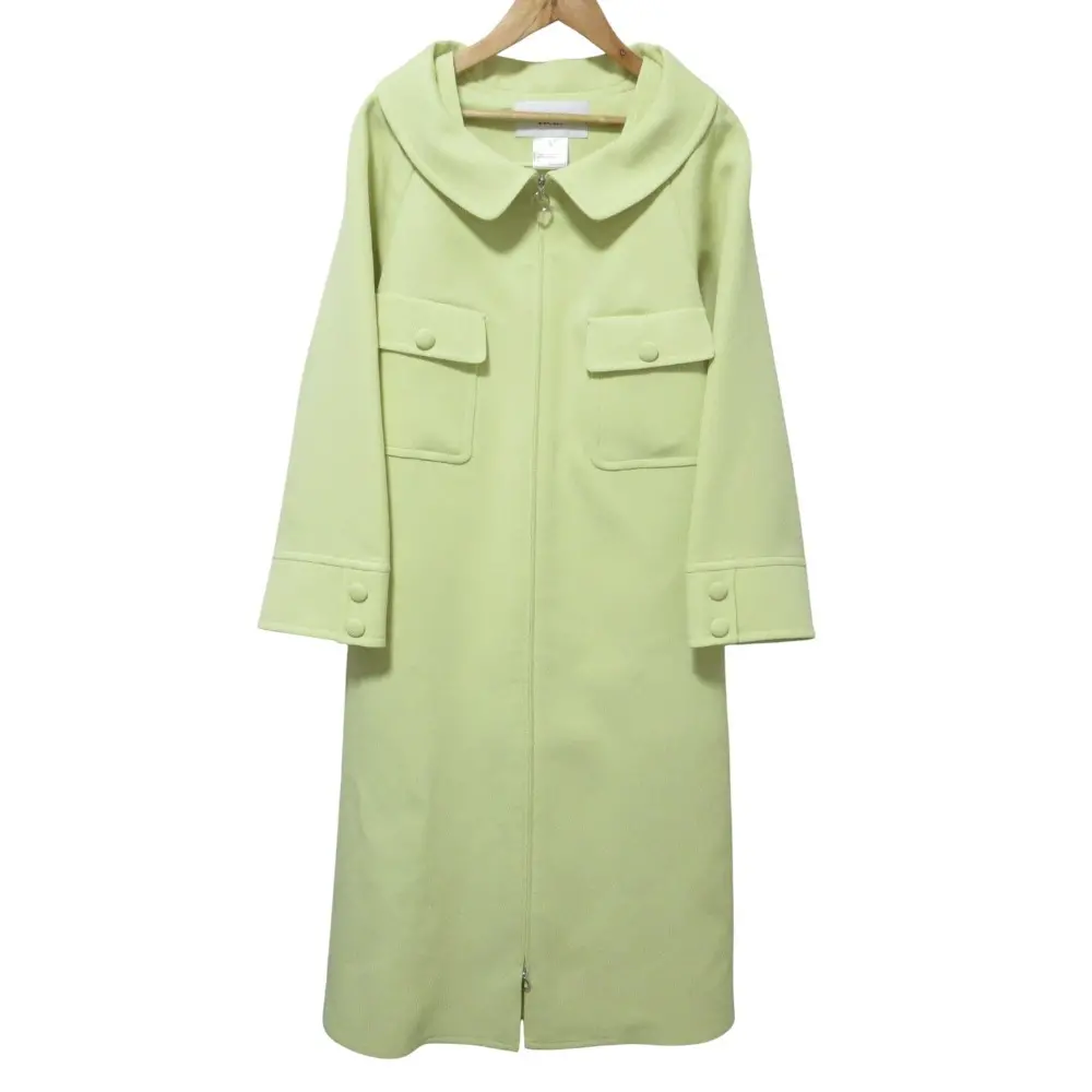 22SS Rene ルネ ジップコート スプリングコート 6218038 サイズ36 イエロー