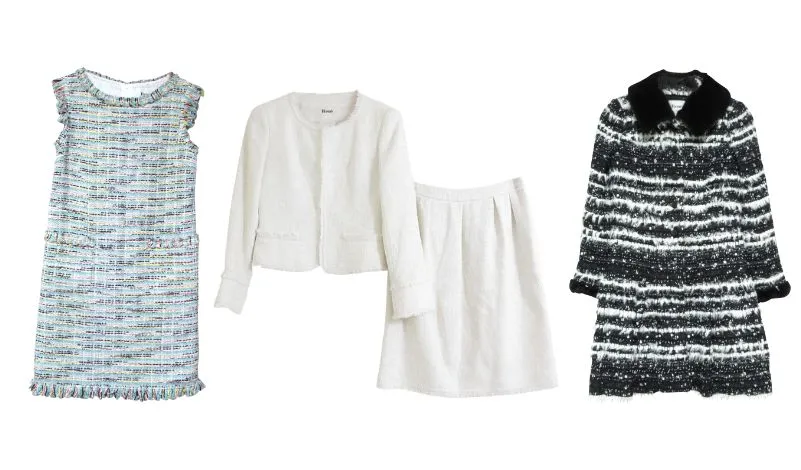 Rene（ルネ） のツイード生地のお洋服は中古でも人気！