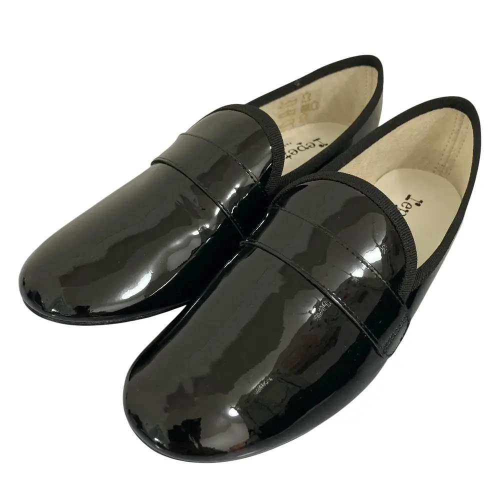 repetto レペット MICHAEL LOAF AD V829V パテントレザー ローファーシューズ サイズ35 約22cm ブラック