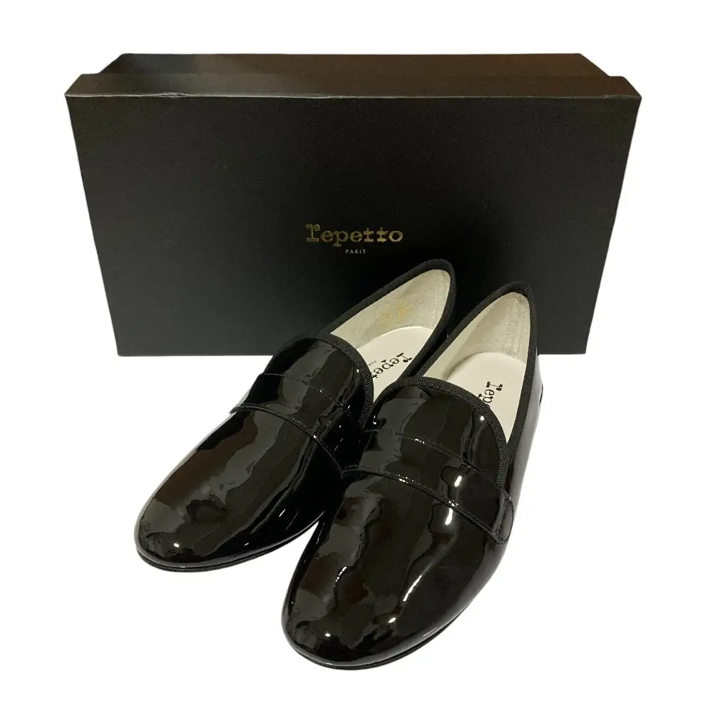 repetto レペット MICHAEL LOAF AD V829V ローファーシューズ サイズ37.5 24cm相当 ブラック