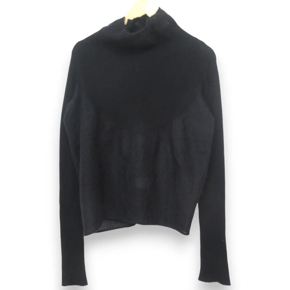 RICK OWENS リックオウエンス DUSTULATOR A/I 08 モヘア×ウール ハイネック 長袖 ニット セーター Sサイズ ブラック