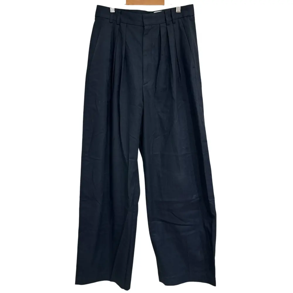 6(ROKU) BEAUTY & YOUTH ロク ビューティー＆ユース ユナイテッドアローズ スリータック ワイドパンツ スラックス 38 ネイビーの買取実績【2025年05月】