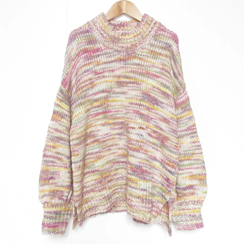 RHC Ron Herman ロンハーマン オーバーサイズ ミックスニット プルオーバー セーター マルチカラー