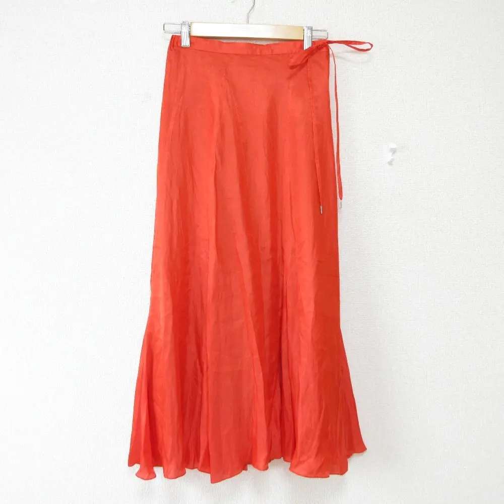 23AW Ron Herman ロンハーマン イージーウエスト ロング エスカルゴスカート S オレンジ