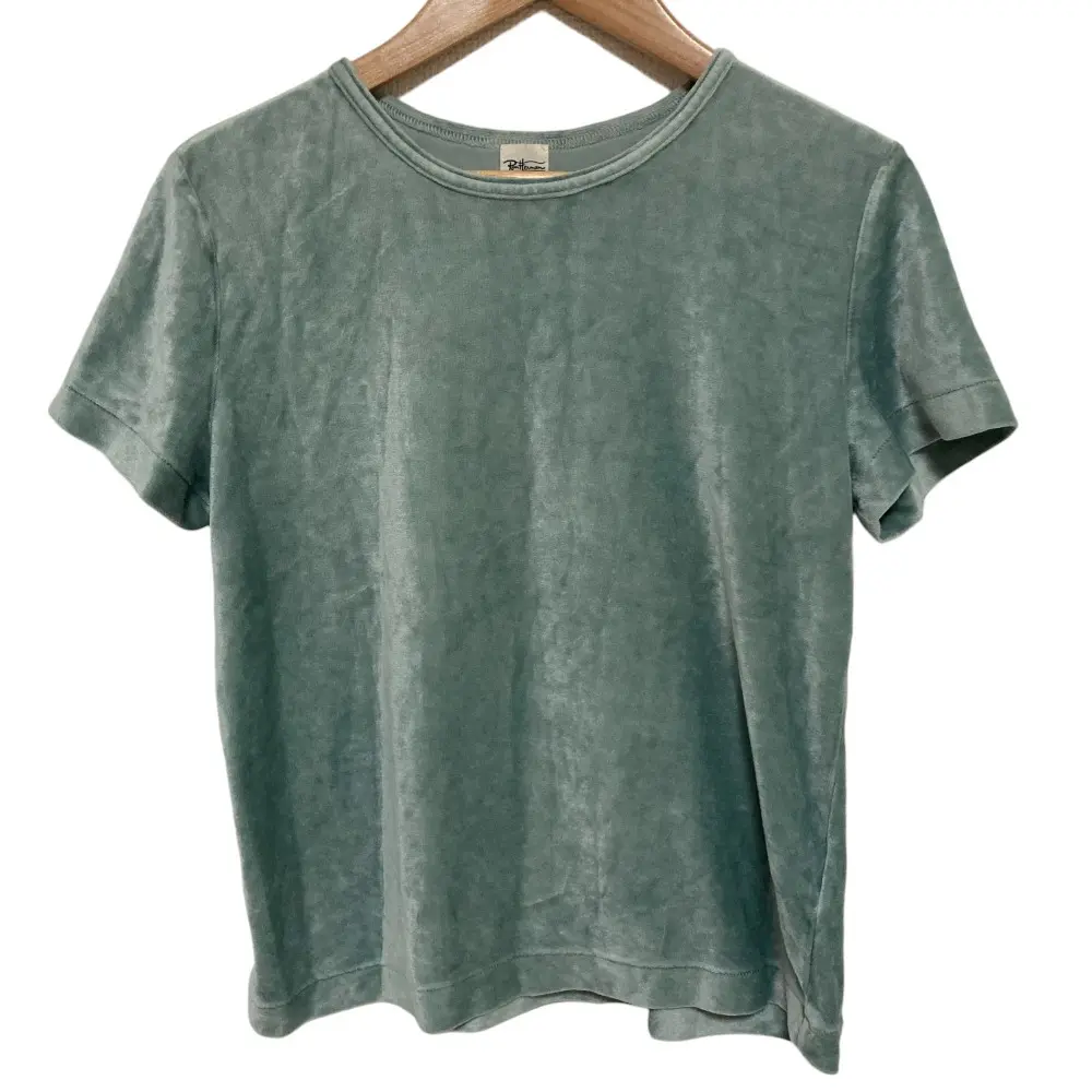22AW Ron Herman ロンハーマン Velour Crew Neck Tee Tシャツ サイズXS ライトブルー
