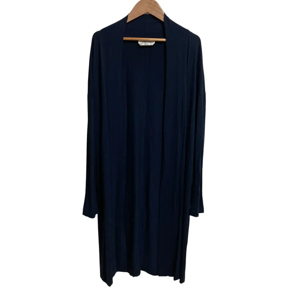 S Max Mara エスマックスマーラ TIMELESS ロングニット カーディガン ネイビー