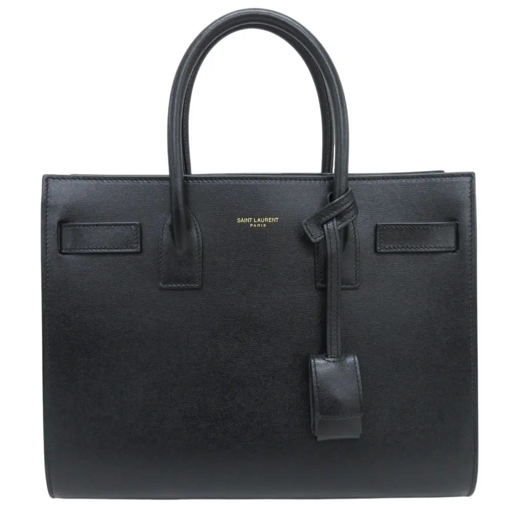SAINT LAURENT PARIS サンローラン 現行モデル サック ド ジュールベイビー 2way ハンドバッグ ショルダーバッグ 421863 ブラック