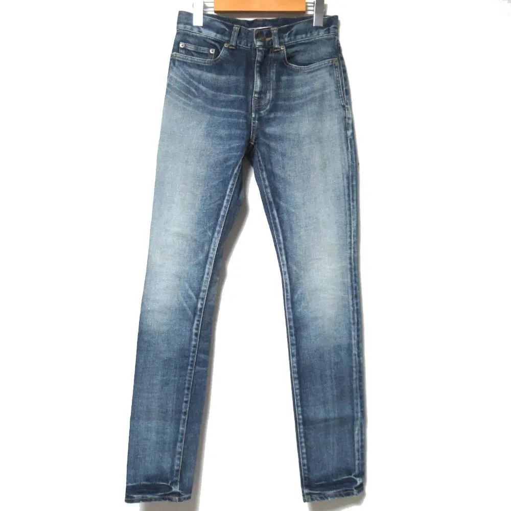 SAINT LAURENT PARIS サンローランパリ ウォッシュ加工 デニムパンツ ジーンズ 26 170/68A インディゴブルー