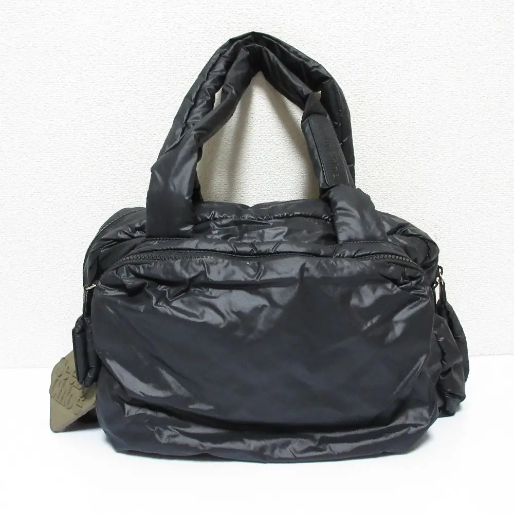 See by Chloe シーバイクロエ ジョイライダー ロゴチャーム付き ボストンバッグ ハンドバッグ ブラック