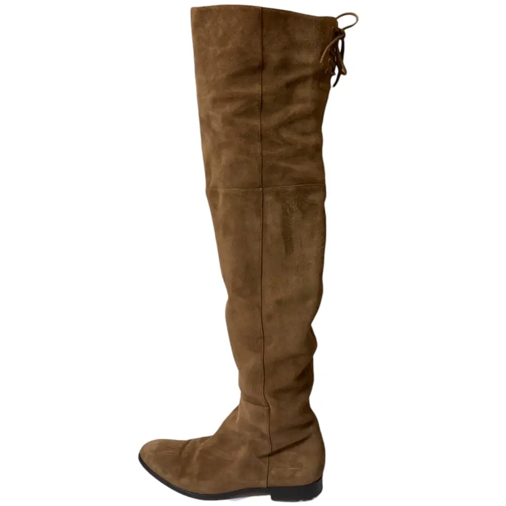 Sergio Rossi セルジオロッシ スエード ニーハイブーツ ロングブーツ