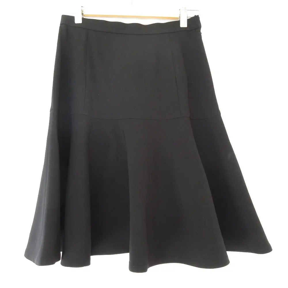 SHE Tokyo シートーキョー Twiggy ひざ丈 フレアスカート 36 ブラック