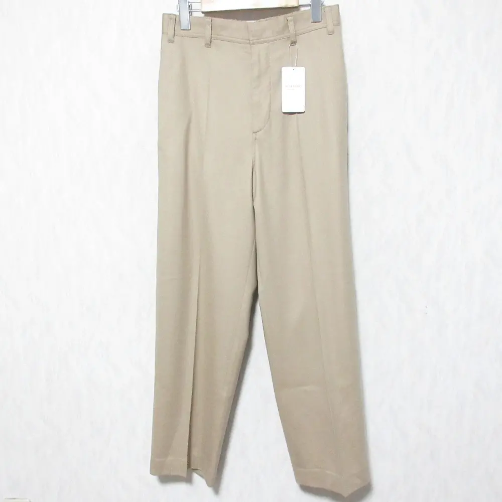 24AW Spick and Span スピック＆スパン ファインウールストレッチパンツ イージー スラックス 24030200818030 40 キャメル