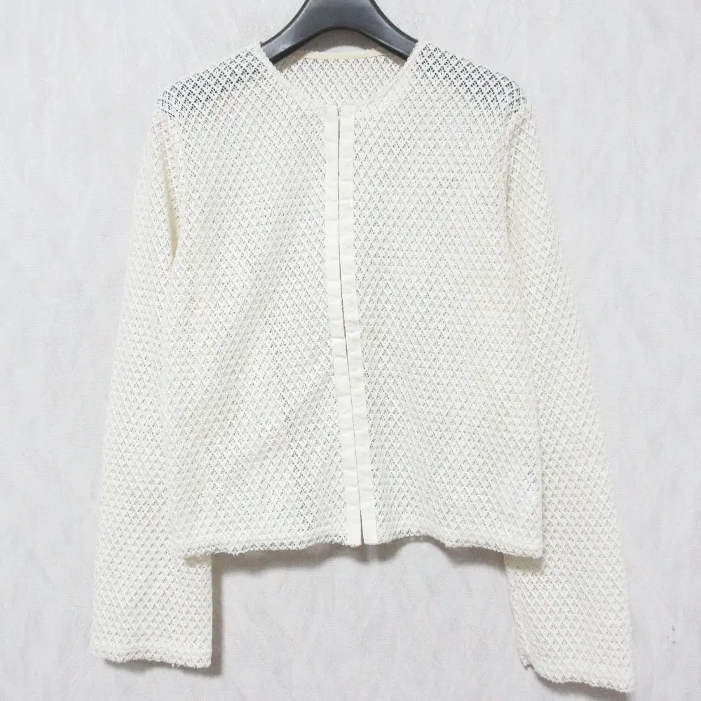 25SS Spick&Span スピックアンドスパン レーシーホックブラウス 25051200101010 ナチュラル
