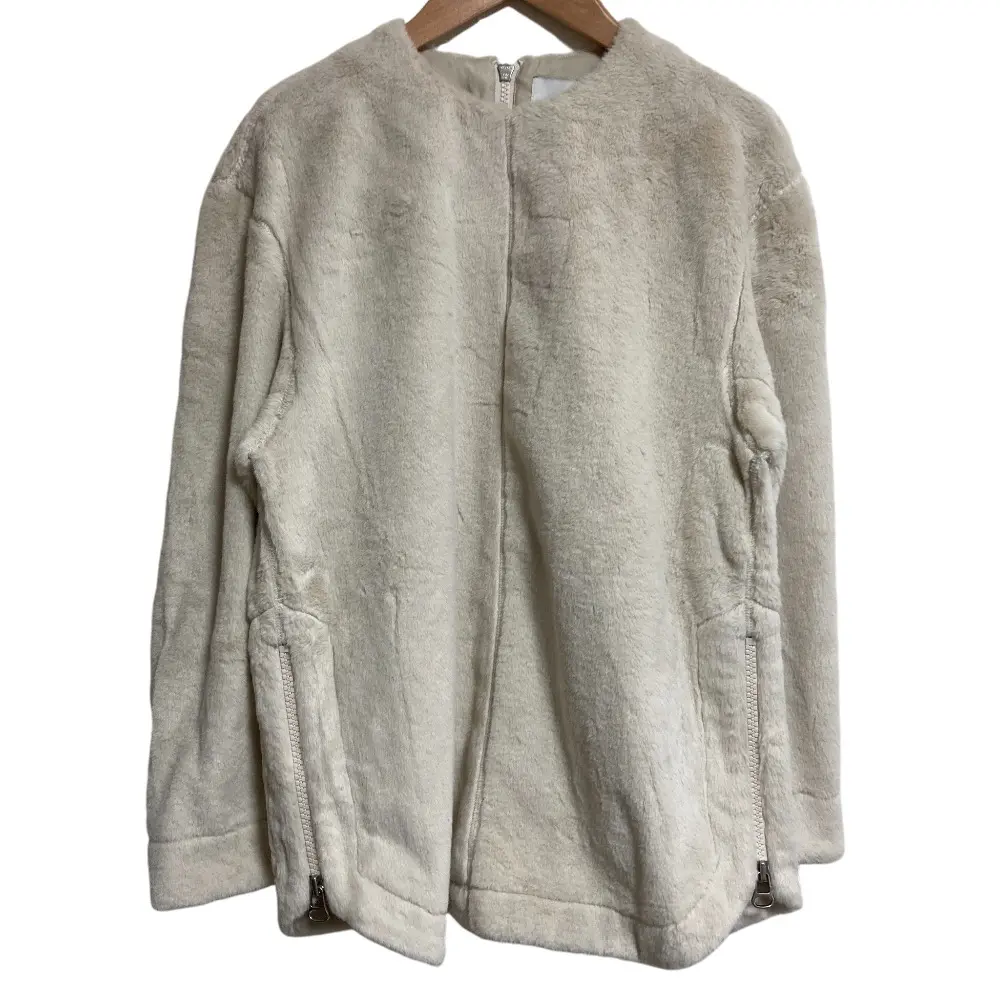 24AW Spick&Span スピックアンドスパン フェイクファープルオーバー トップス サイズF ホワイト