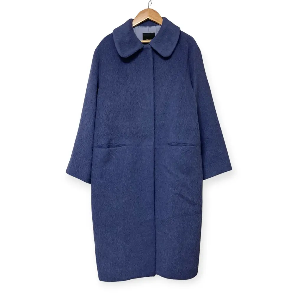 Spick & Span スピックアンドスパン Wアルパカシャギーコート サイズ38 ネイビーの買取実績【2025年10月買取】
