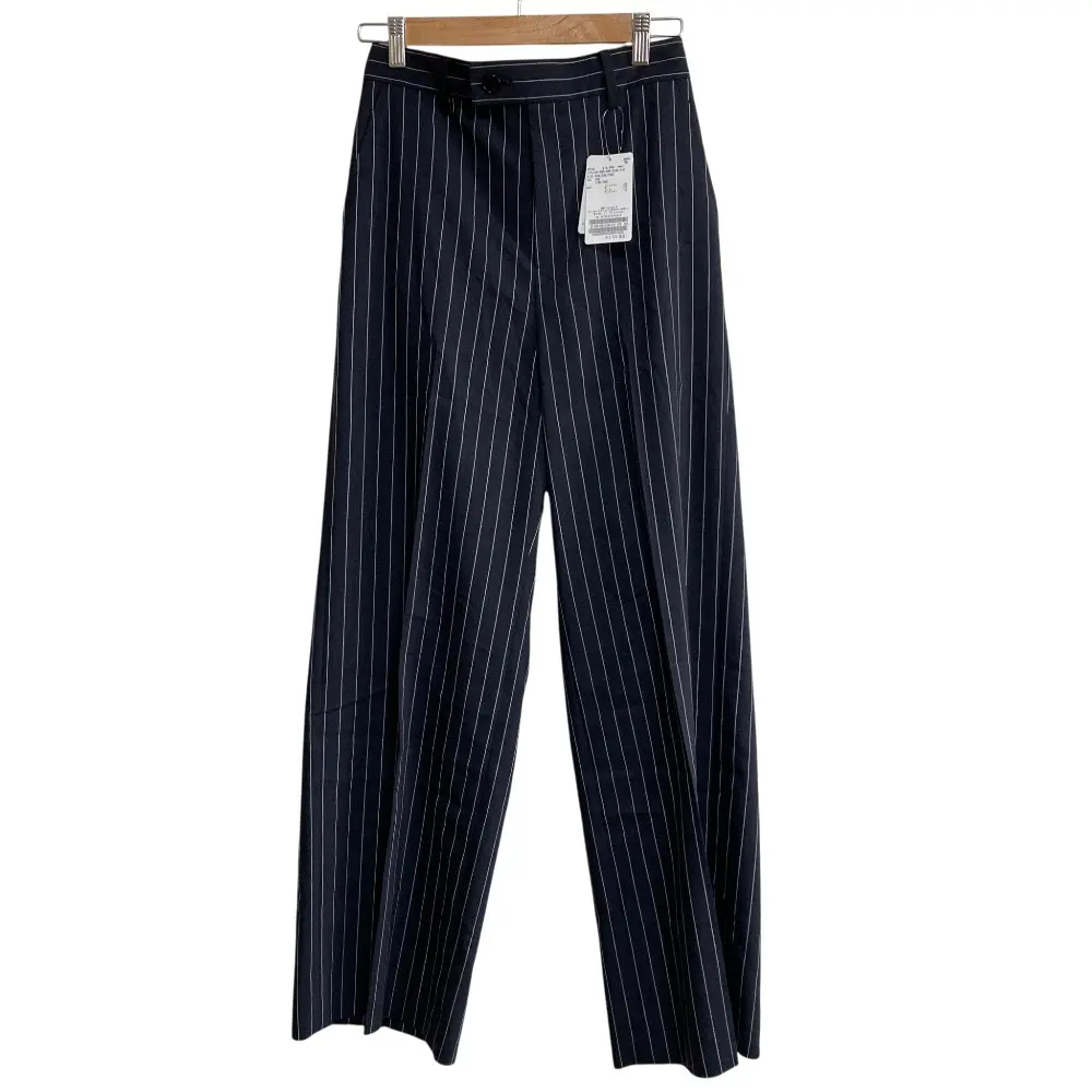 25SS Spick and Span スピックアンドスパン SO センプレストレートパンツ サイズ38 ネイビー の買取実績【2026年2月買取】