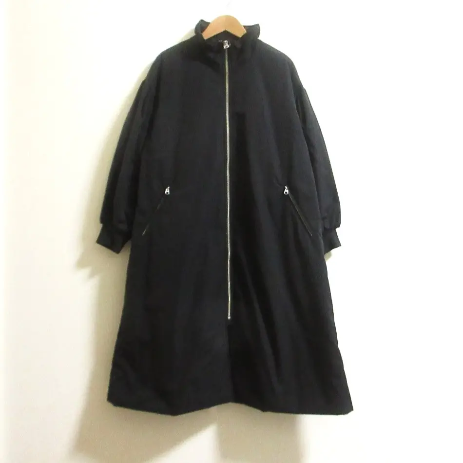 Spick&Span スピックアンドスパン ナカワタソデボリュームコート サイズ36 ブラック