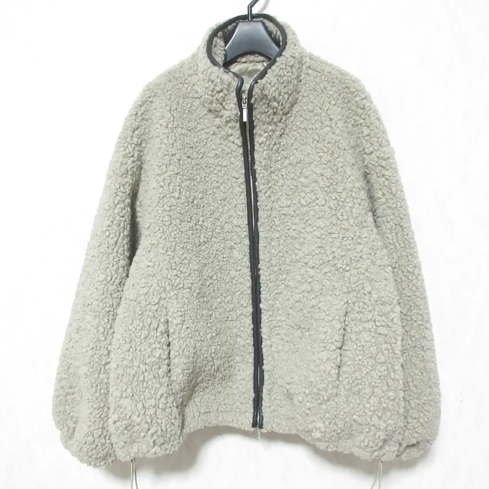 25AW spick&span スピックアンドスパン ZIPBOA BZ ブルゾン ボアジャケット 25011200910040 サイズ38 ベージュ