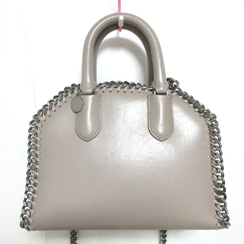 STELLA McCARTNEY ステラマッカートニー ファラベラ ボックス 2way チェーンショルダーバッグ ハンドバッグ 455137 W9956 グレー