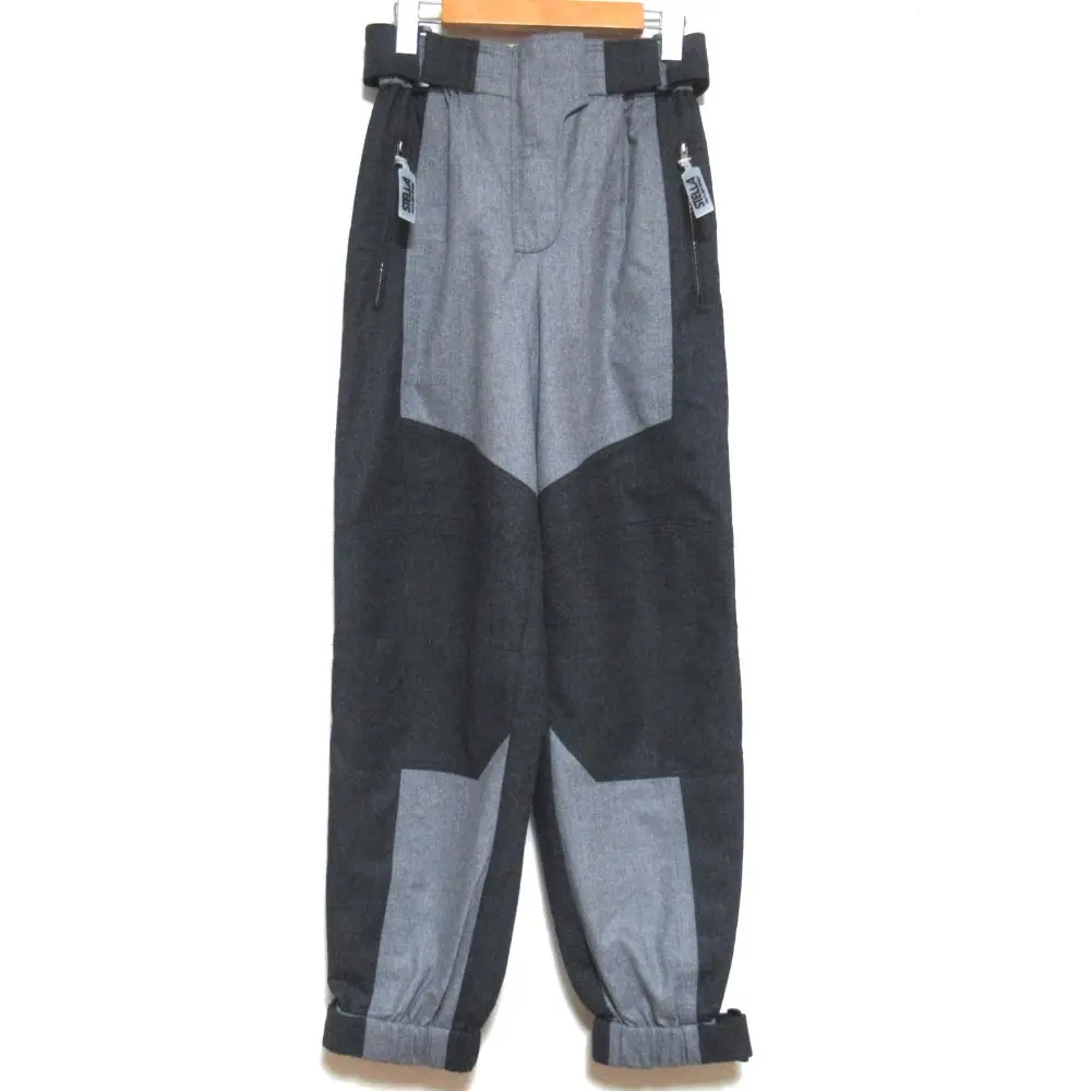 21AW Stella McCartney ステラマッカートニー ウール イージーウエスト ジョガーパンツ 38サイズ グレー