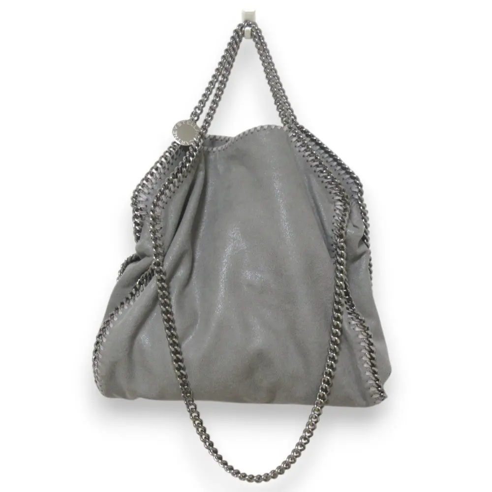 STELLA McCARTNEY ステラマッカートニー ファラベラ 2way トートバッグ ワンショルダーバッグ 234387W9132 グレー シルバー金具