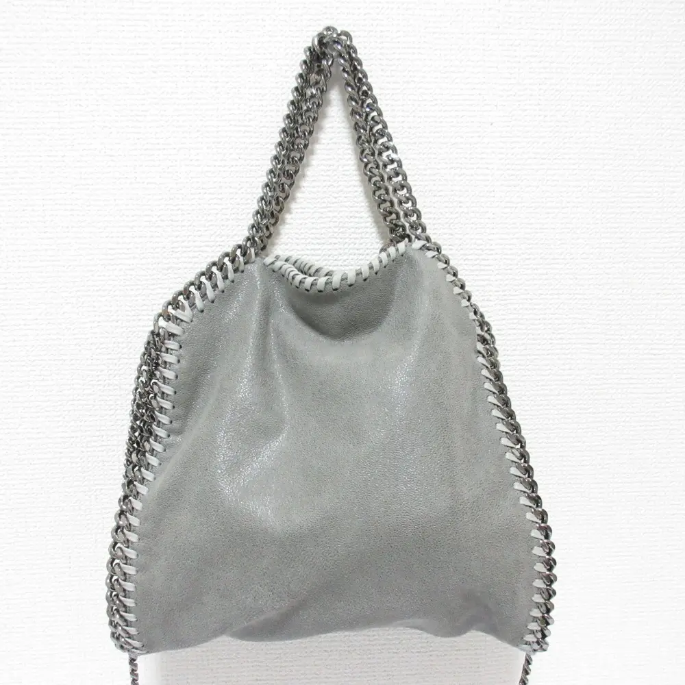STELLA McCARTNEY ステラマッカートニー ファラベラ タイニー チェーンショルダーバッグ グレー