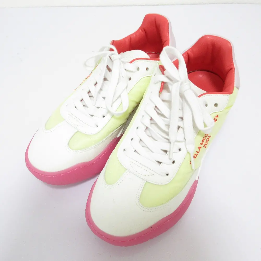 STELLA McCARTNEY ステラマッカートニー ループ ローカット スニーカー 36 23.5cm相当 マルチカラー