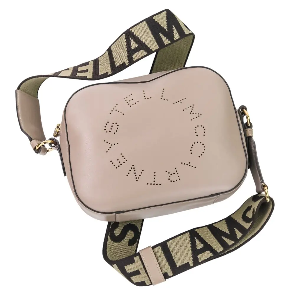 ステラマッカートニー ミニカメラバッグ クロスボディ ショルダーバッグ モス