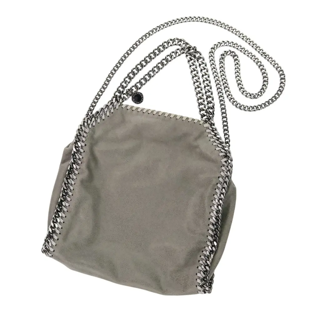 STELLA McCARTNEY ステラマッカートニー ファラベラ 2way チェーン ハンドバッグ ショルダーバッグ グレー