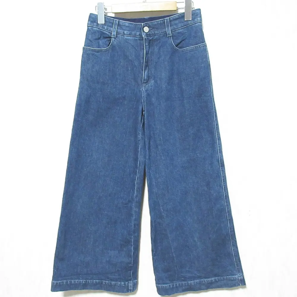 Stella McCartney ステラマッカートニー ワイドデニムパンツ ジーンズ 455881SHH35-0 サイズ26 インディゴ