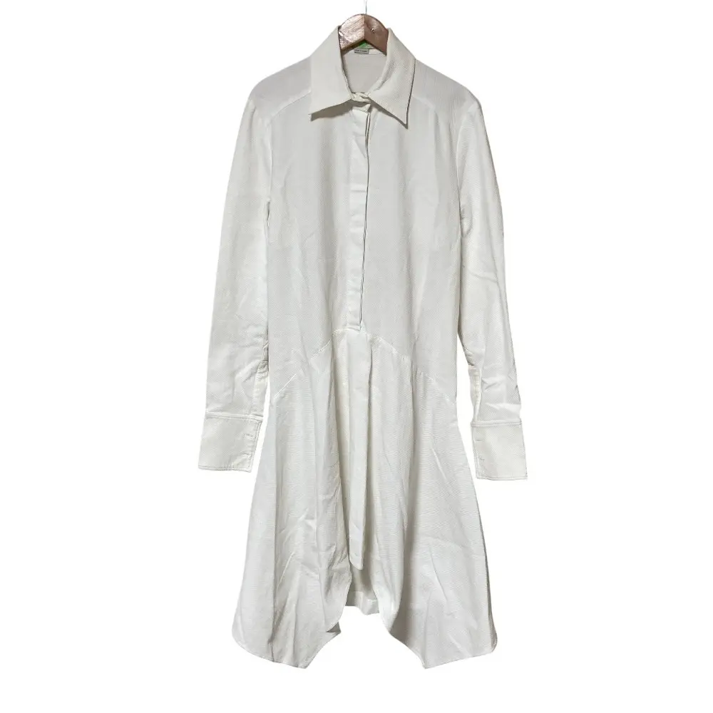 STELLA McCARTNEY ステラマッカートニー バックオープン シャツドレス ワンピース ホワイト 