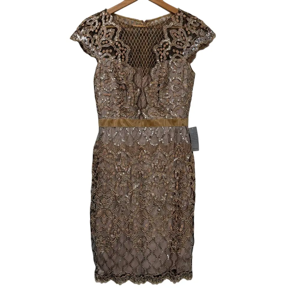 Tadashi Shoji タダシショージ ワンピース レース スパンコール 2 Tadashi Shoji タダシショージ ワンピース レース スパンコール 2