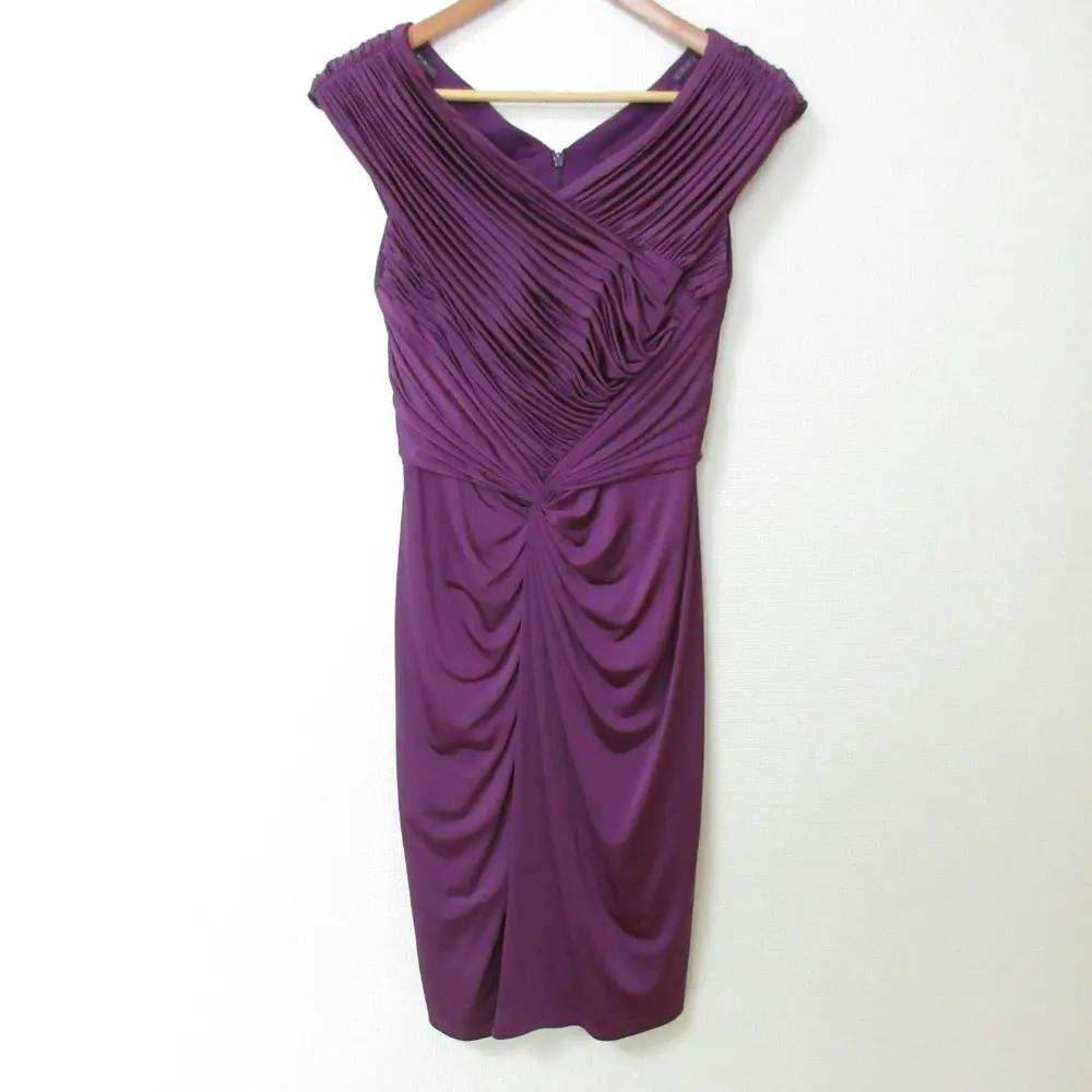 TADASHI SHOJI タダシショージ フレンチスリーブ シアー スパンコール