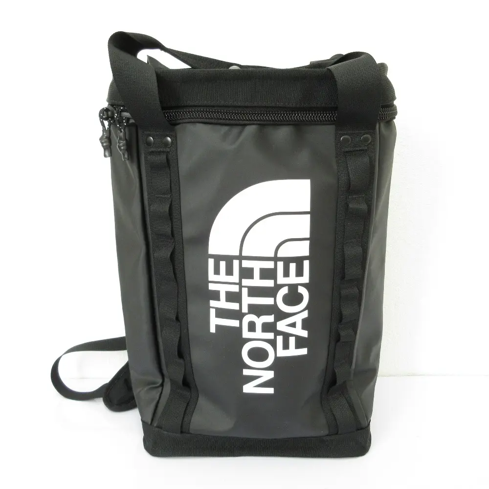 THE NORTH FACE ノースフェイス FUSEBOX ヒューズボックス ロゴ ダブルジップ リュック バックパック NF0A3KYV 14L ブラック