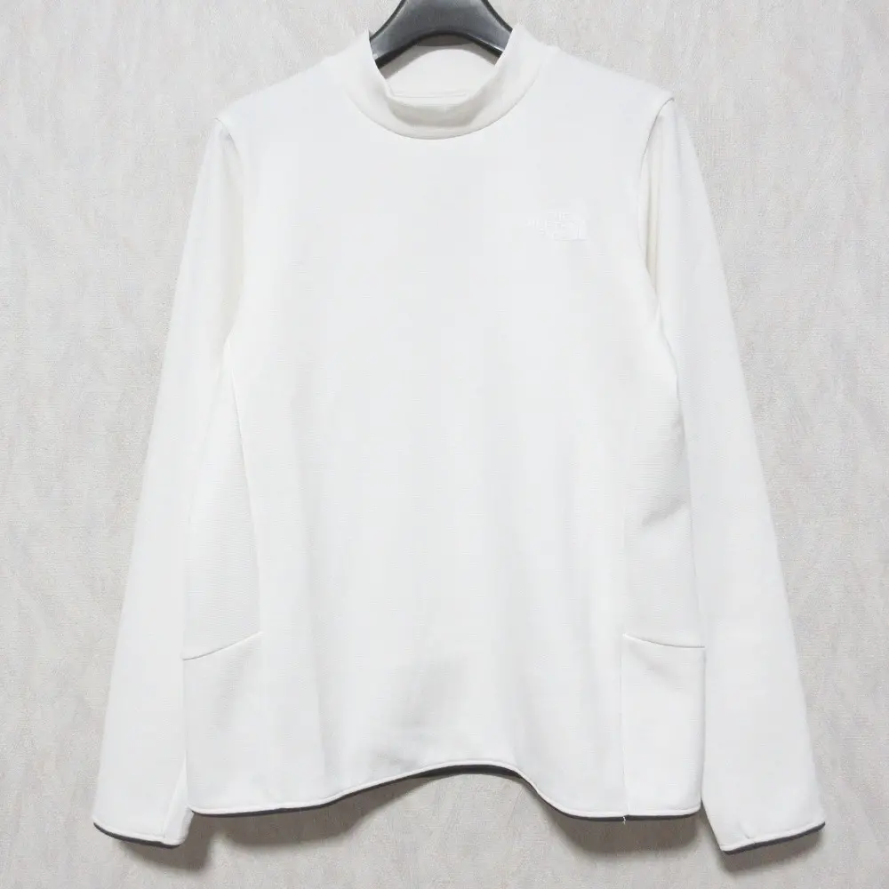 24AW THE NORTH FACE ノースフェイス ALTIME HOT CREW オルタイムホットクルー 長袖 カットソー NLW72111 M ホワイト