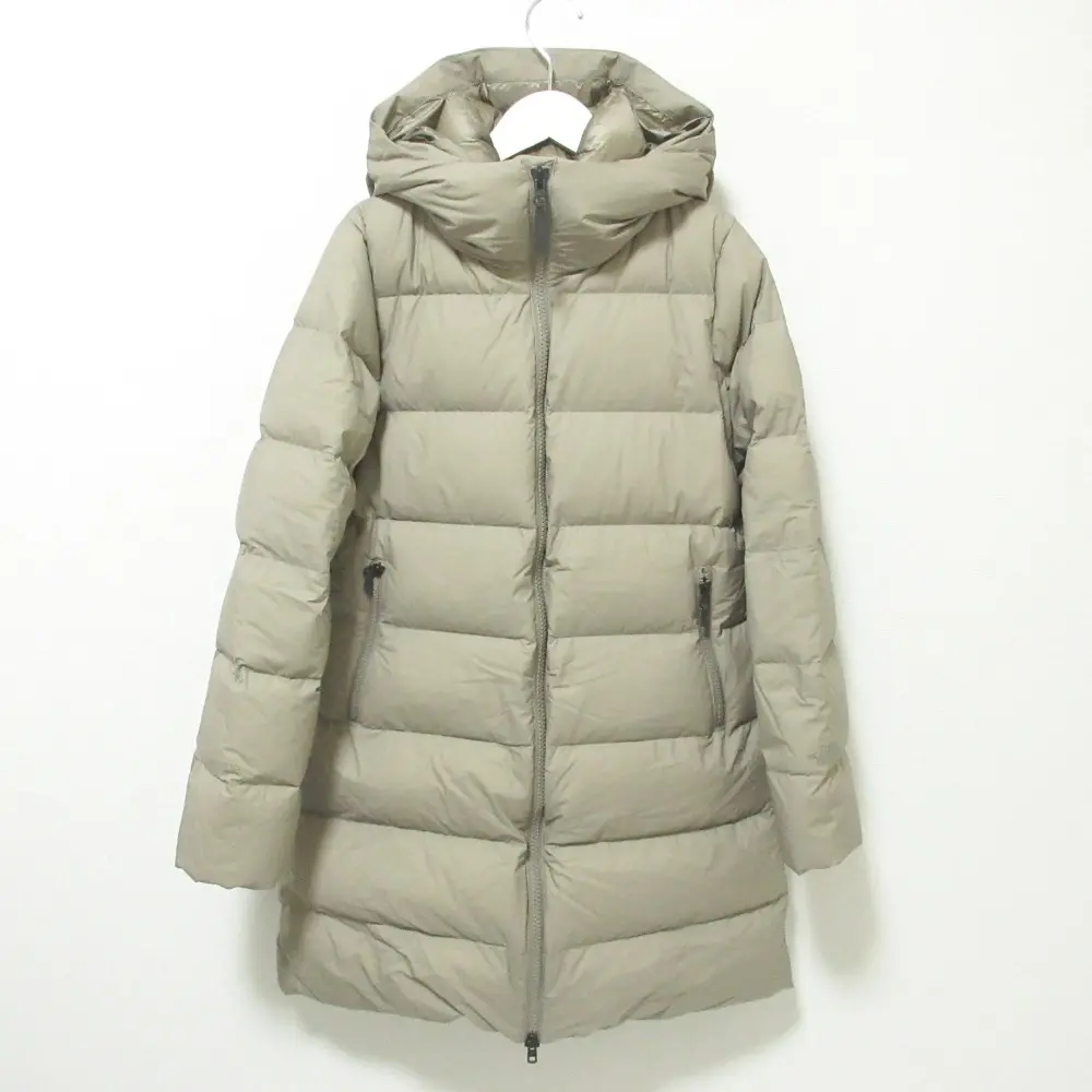 THE NORTH FACE ノースフェイス WS DOWN SHELL COAT ウィンドストッパーダウンシェルコート NDW91964 M ベージュ