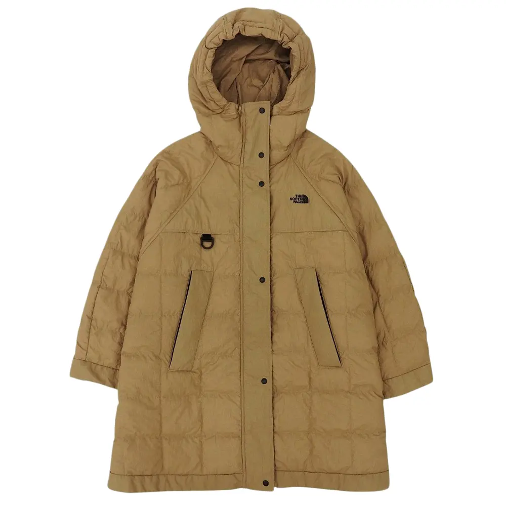 23AW THE NORTH FACE URBAN EXPLORATION ノースフェイス W フリーソロ ケープジャケット オーバーサイズ コート M ベージュ