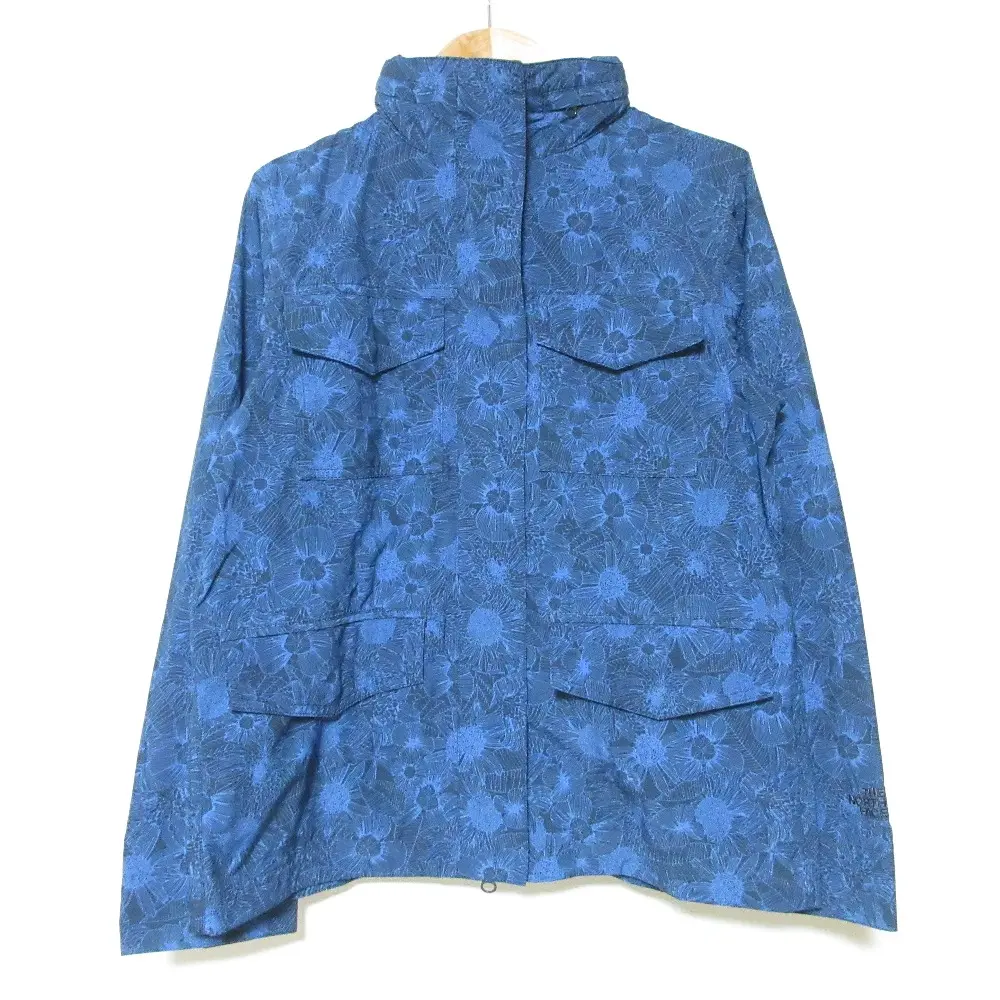 THE NORTH FACE ノースフェイス Novelty Globe Trekker JKT 総柄 ジャケット パーカー ブルゾン NPW21551 Lサイズ ブルー