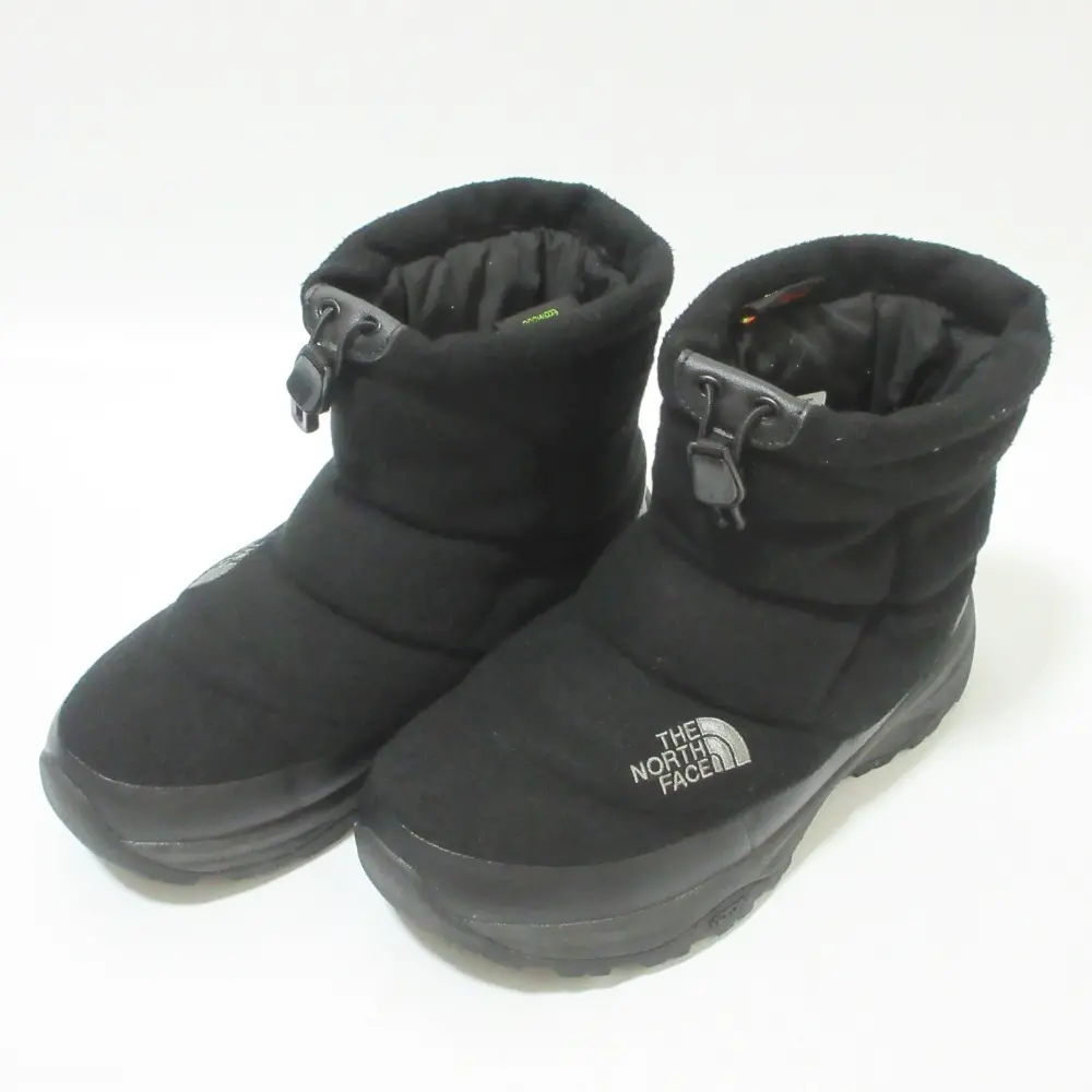 THE NORTH FACE ノースフェイス NUPTSE BOOTIE WOOL V SHORT ヌプシブーティー ショートブーツ NF51979 24cm ブラック