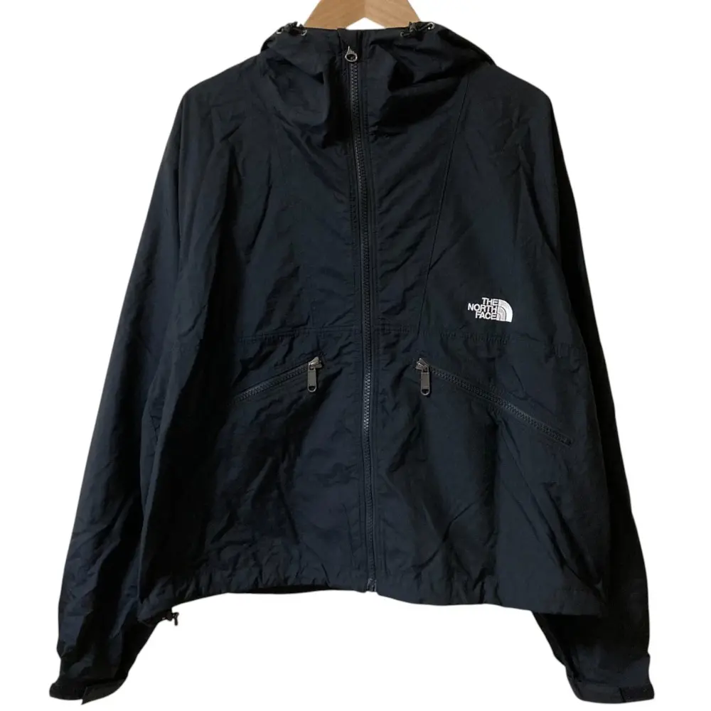 THE NORTH FACE ノースフェイス ナイロン ショートコンパクトジャケット NPW22430 サイズL ブラック