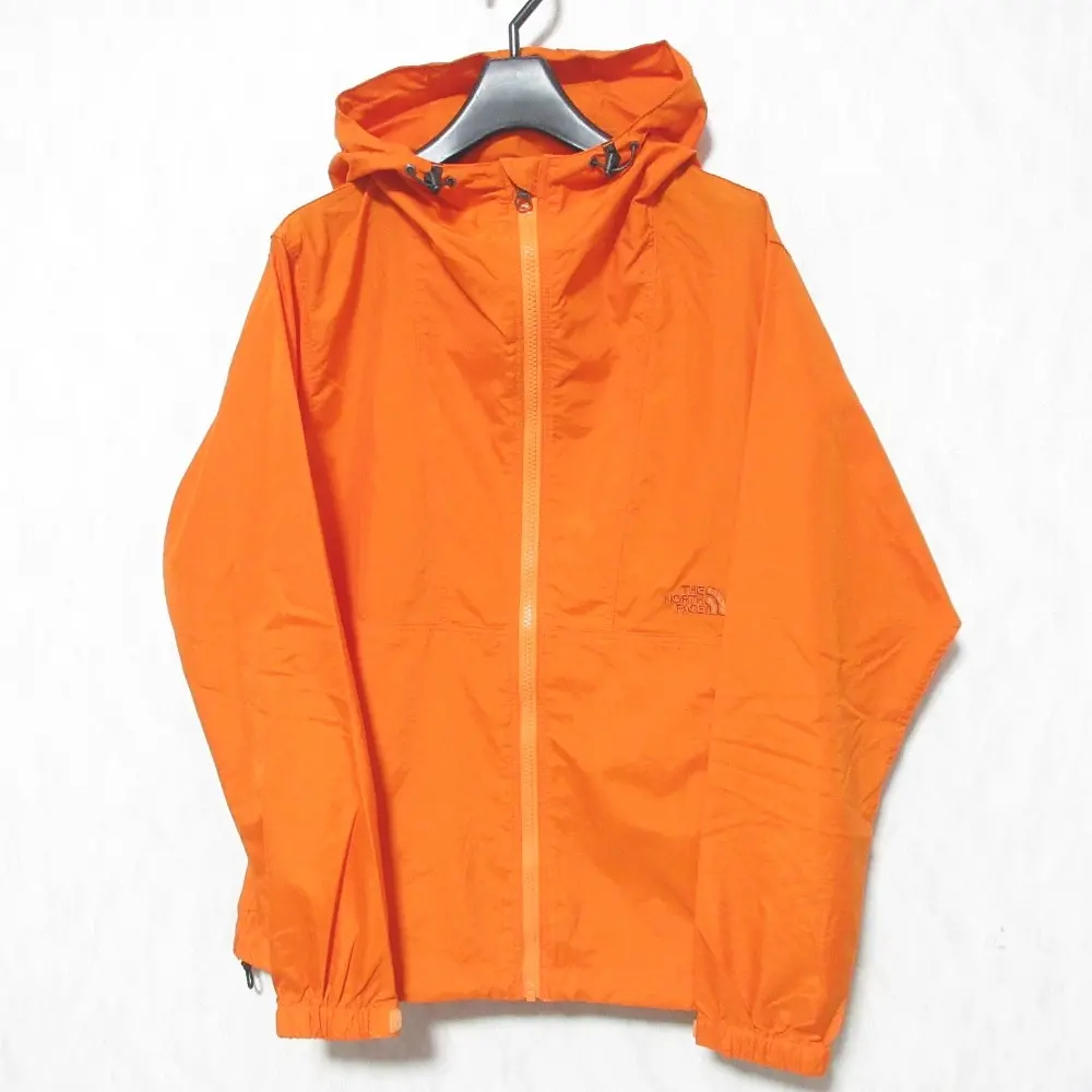 THE NORTH FACE ザノースフェイス コンパクト ナイロン ジャケット NPW71830 サイズL オレンジ