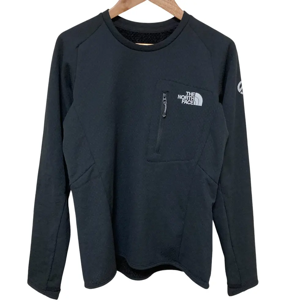 THE NORTH FACE ノースフェイス サミットシリーズ エクスペディショングリッドフリースクルー NL72323 サイズWS ブラック