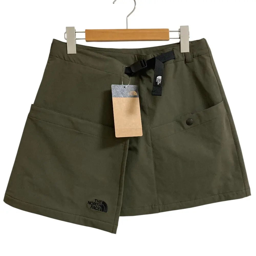 THE NORTH FACE ザノースフェイス クラスファイブラップスカート NBW42230 サイズМ カーキ 
