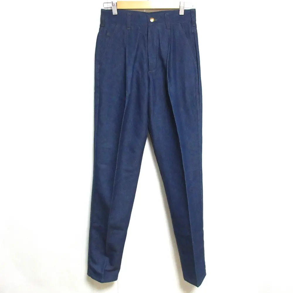 22AW THE RERACS ザリラクス THE TAPERED DENIM センタープレス テーパード デニムパンツ ジーンズ 22FW-REPT-153L-J 38 ブルー
