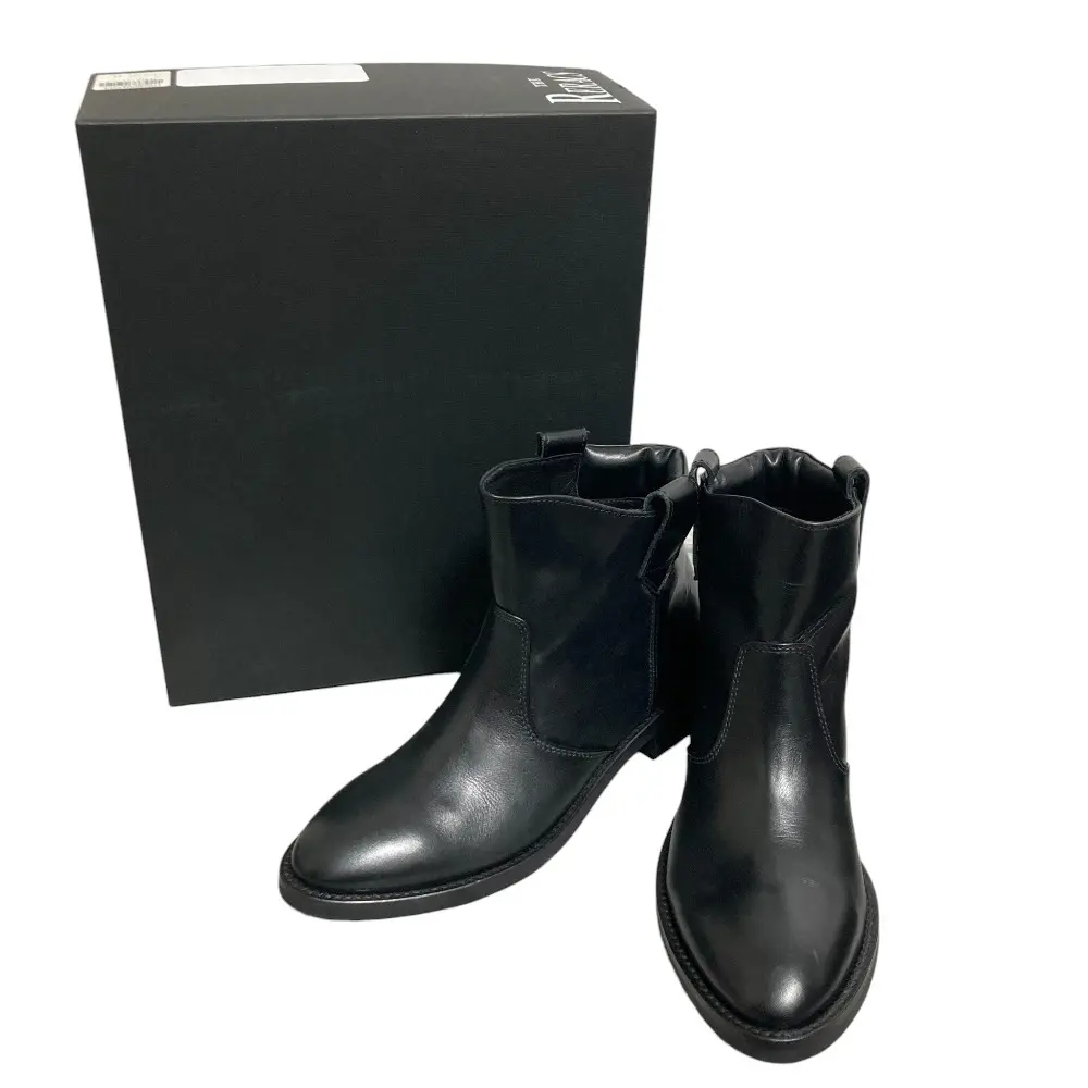 THE RERACS ザリラクス レザー ショートブーツ 24.5cm ブラック