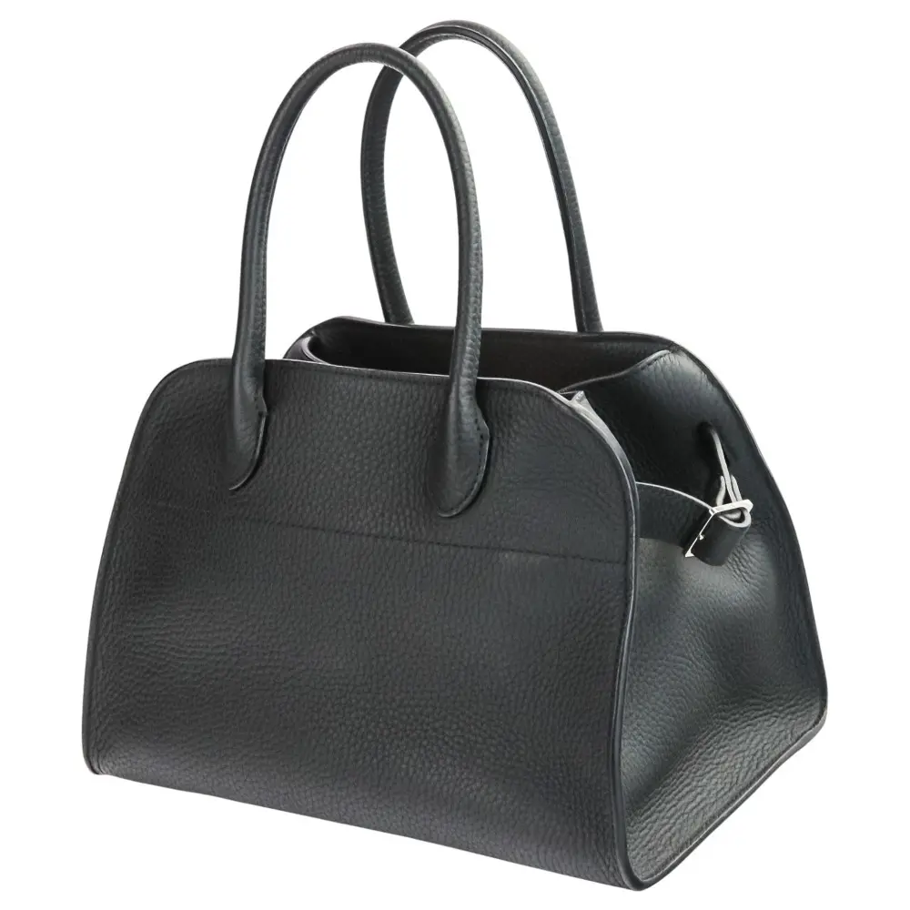 THE ROW ザ ロウ ソフト マルゴー10 2way ハンドバッグ ショルダーバッグ ブラック